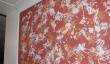 Creative finish on the feature wall in Spearwood