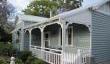 Exterior repaint of old house in Kensington