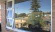 Old timber window restored
