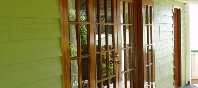 Exterior repaint of Weatherboard house in Palmyra