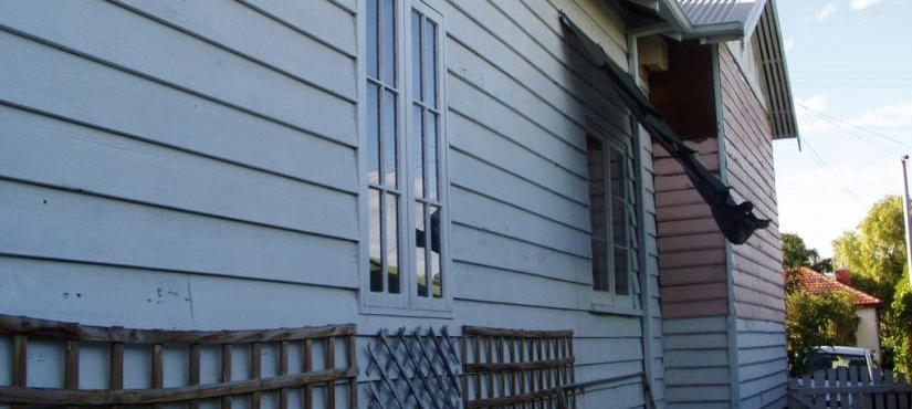 Exterior repaint of Weatherboard house in Palmyra