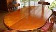Revarnished old dining table
