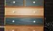 Originally bare timber stained and varnished