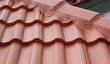 Spray painted roof
