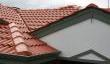 Spray painted roof